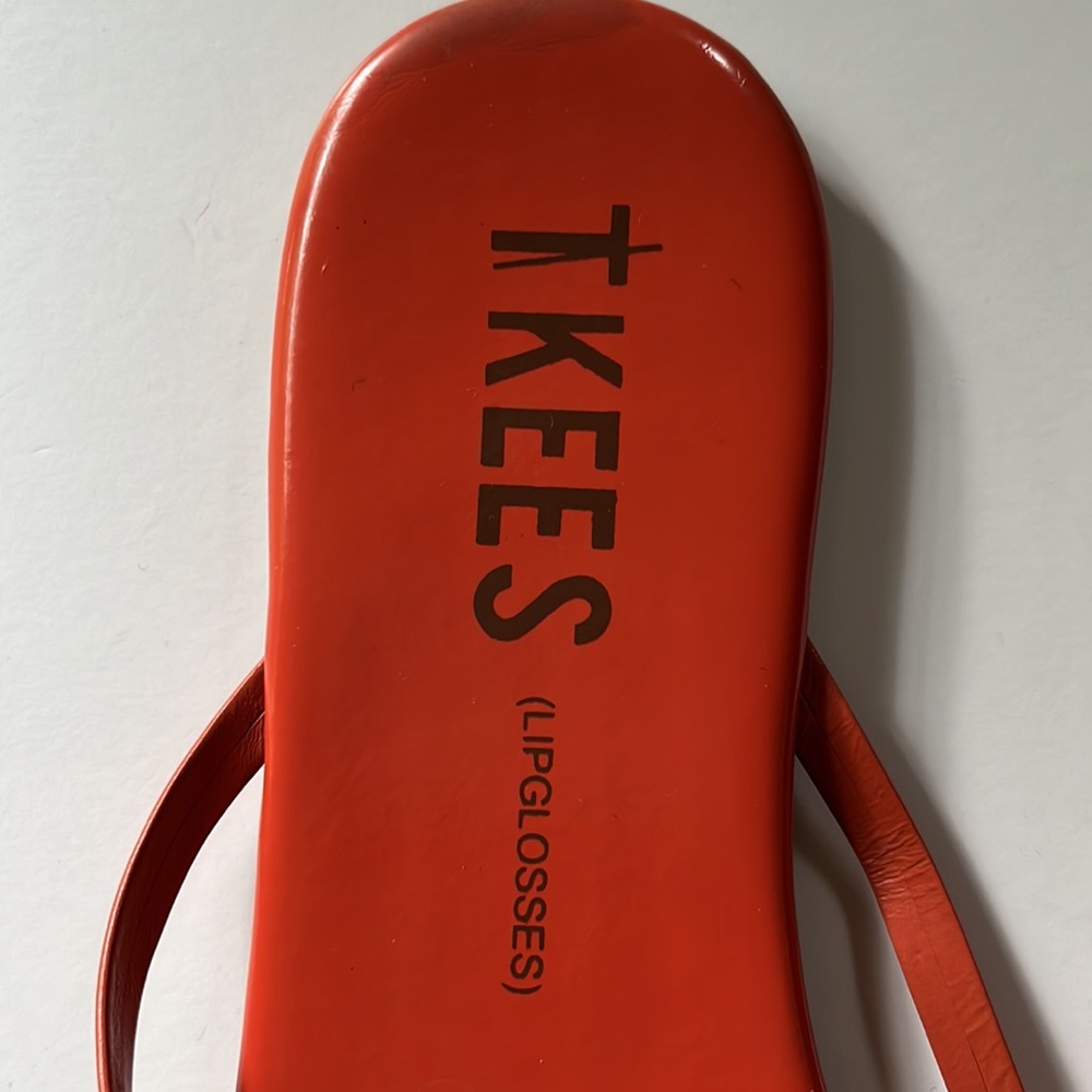 TKEES | Lipgloss Patent and Leather Sandals- Poppy - Picture 7 of 11